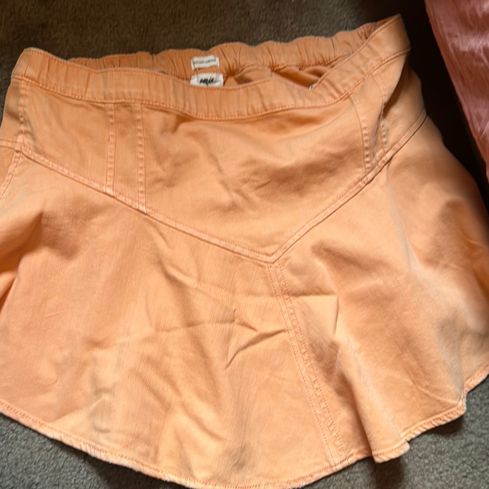 NWT✨Orange Mini Skirt